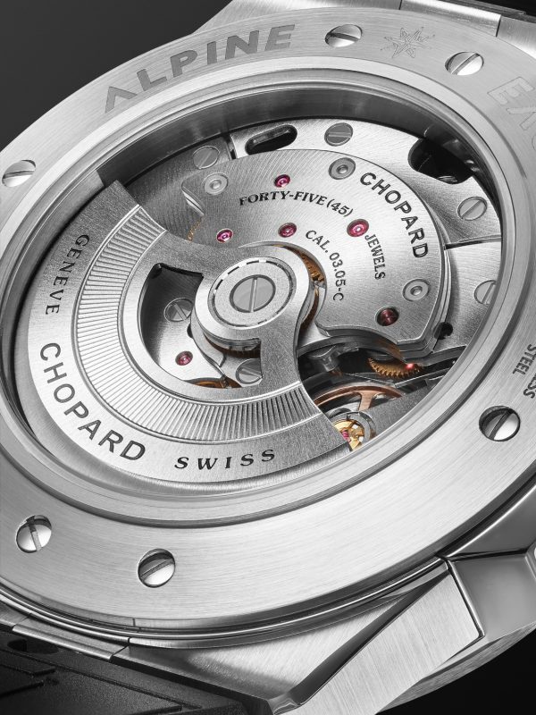 Alpine Eagle XL Chrono Automatic 44mm Lucent Steel and Rubber Watch, Ref. No. 298609-3004 - E1