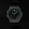 Alpine Eagle XL Chrono Automatic 44mm Lucent Steel and Rubber Watch, Ref. No. 298609-3004 - E5