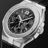Alpine Eagle XL Chrono Automatic 44mm Lucent Steel and Rubber Watch, Ref. No. 298609-3004 - FR