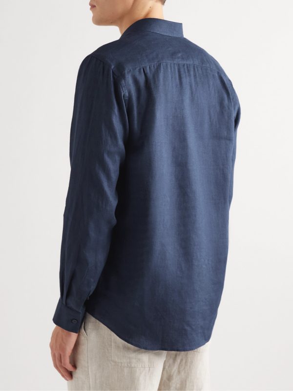 Caroubis Linen Shirt - BK Caroubis Linen Shirt - BK