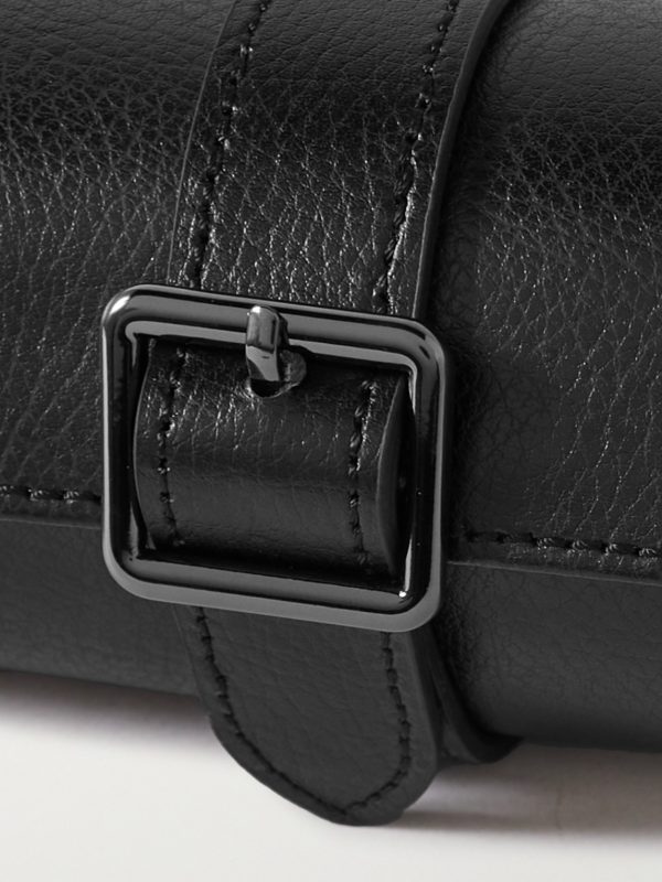 British Racing Pebble-Grain Leather Watch Roll - CU British Racing Pebble-Grain Leather Watch Roll - CU