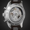 Pilot's Automatic Chronograph 43mm Stainless Steel and Leather Watch, Ref. No. IW378005 - BK