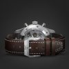 Pilot's Automatic Chronograph 43mm Stainless Steel and Leather Watch, Ref. No. IW378005 - E2