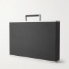 Mackenzie Full-Grain Leather Ten-Piece Travel Watch Case - BK Mackenzie Full-Grain Leather Ten-Piece Travel Watch Case - BK