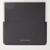 Logo-Print Full-Grain Leather and Silver-Tone Travel Wallet