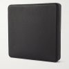 Logo-Print Full-Grain Leather Travel Wallet - BK Logo-Print Full-Grain Leather Travel Wallet - BK