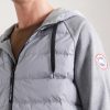 HyBridge Huron Quilted Shell and Cotton-Jersey Down Jacket - CU HyBridge Huron Quilted Shell and Cotton-Jersey Down Jacket - CU