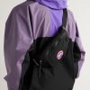 Logo-Appliquéd Webbing-Trimmed Shell Belt Bag - OU
