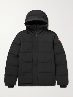 Macmillan Logo-Appliquéd Quilted Shell Hooded Down Parka Macmillan Logo-Appliquéd Quilted Shell Hooded Down Parka