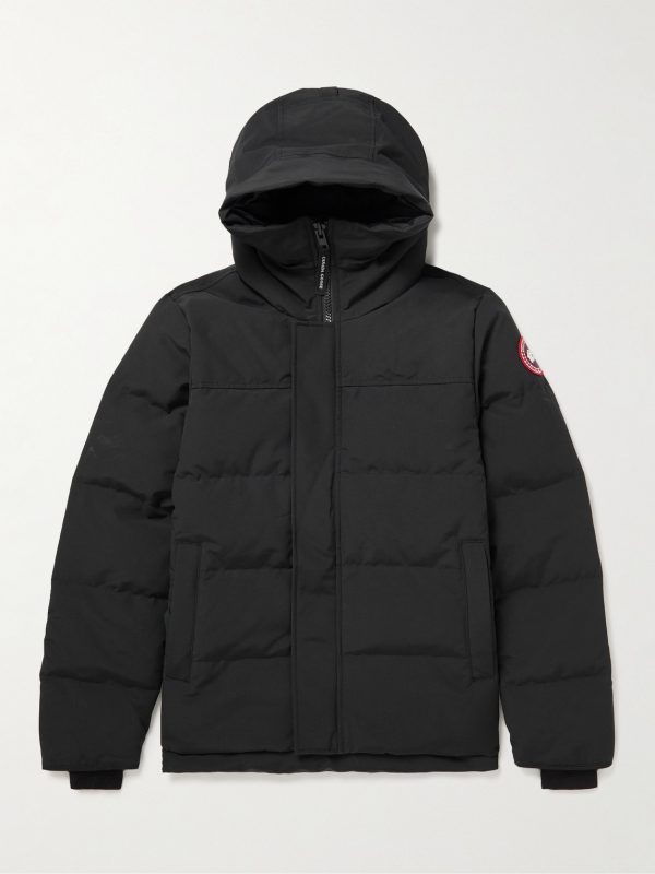 Macmillan Logo-Appliquéd Quilted Shell Hooded Down Parka Macmillan Logo-Appliquéd Quilted Shell Hooded Down Parka