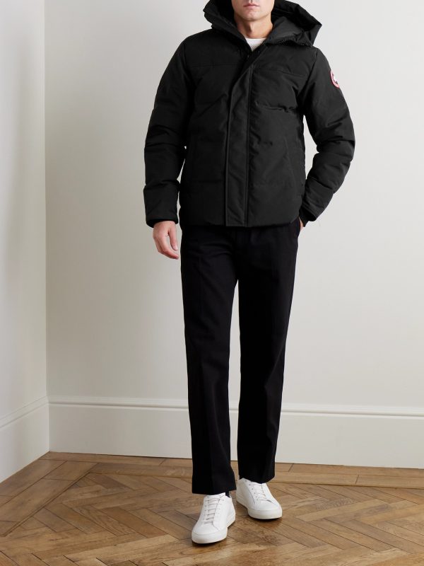 Macmillan Logo-Appliquéd Quilted Shell Hooded Down Parka - OU Macmillan Logo-Appliquéd Quilted Shell Hooded Down Parka - OU