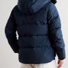 Macmillan Logo-Appliquéd Quilted Shell Hooded Down Parka - BK Macmillan Logo-Appliquéd Quilted Shell Hooded Down Parka - BK