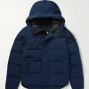 Macmillan Logo-Appliquéd Quilted Shell Hooded Down Parka Macmillan Logo-Appliquéd Quilted Shell Hooded Down Parka