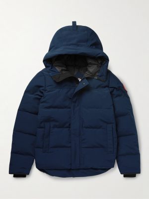 Macmillan Logo-Appliquéd Quilted Shell Hooded Down Parka Macmillan Logo-Appliquéd Quilted Shell Hooded Down Parka