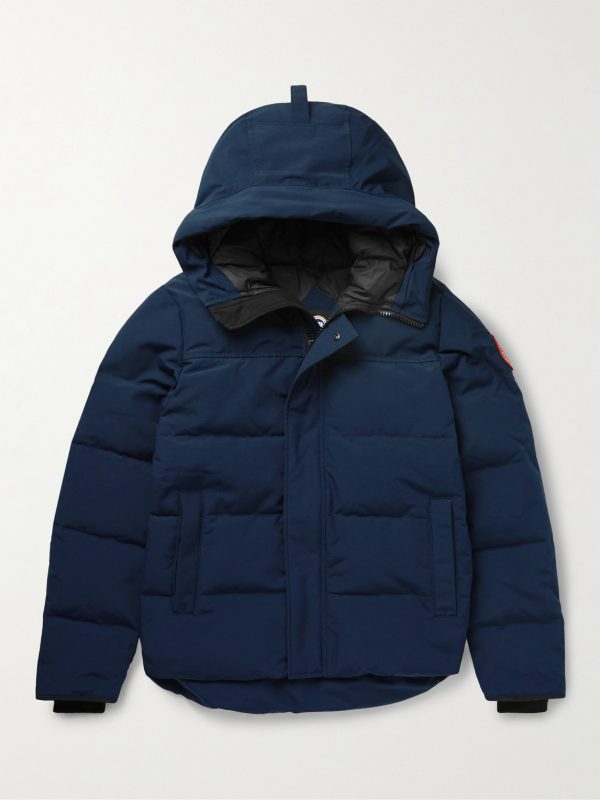 Macmillan Logo-Appliquéd Quilted Shell Hooded Down Parka Macmillan Logo-Appliquéd Quilted Shell Hooded Down Parka