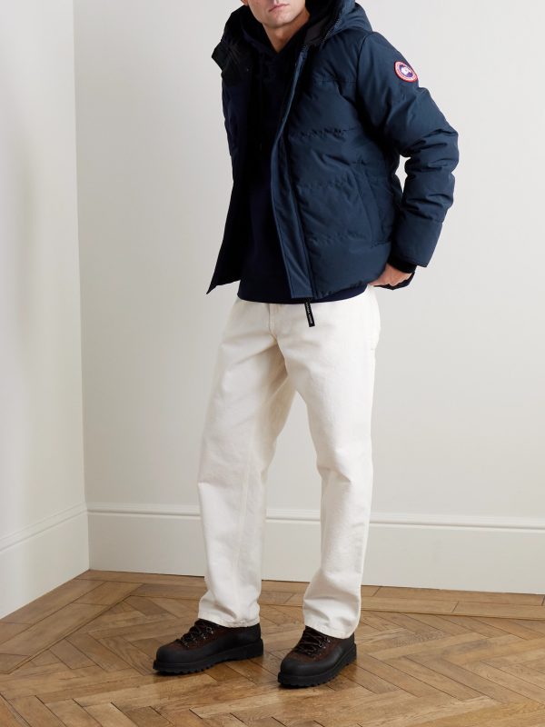 Macmillan Logo-Appliquéd Quilted Shell Hooded Down Parka - OU Macmillan Logo-Appliquéd Quilted Shell Hooded Down Parka - OU