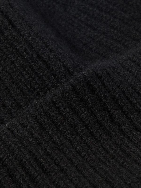 Ribbed Wool Beanie - CU Ribbed Wool Beanie - CU