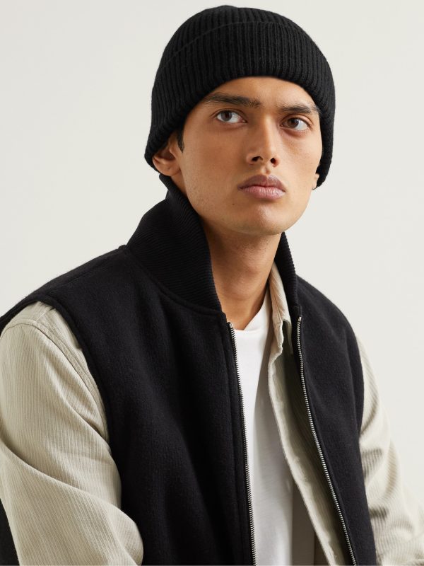 Ribbed Wool Beanie - OU Ribbed Wool Beanie - OU