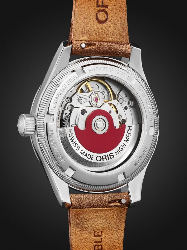 Big Crown Pointer Date Automatic 36mm Stainless Steel and Leather Watch, Ref. No. 01 754 7749 4067-07 5 17 68 - BK