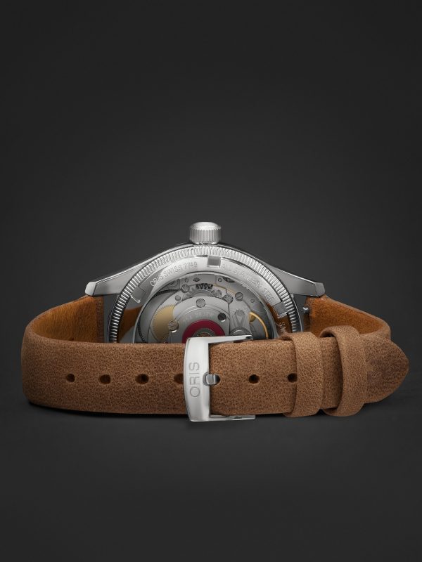 Big Crown Pointer Date Automatic 36mm Stainless Steel and Leather Watch, Ref. No. 01 754 7749 4067-07 5 17 68 - E2