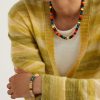 Formentera Forte Beads Gold Multi-Stone Necklace - FR Formentera Forte Beads Gold Multi-Stone Necklace - FR