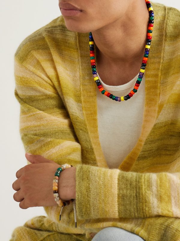 Formentera Forte Beads Gold Multi-Stone Necklace - FR Formentera Forte Beads Gold Multi-Stone Necklace - FR