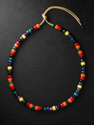 Formentera Forte Beads Gold Multi-Stone Necklace