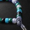 Portofino Forte Beads White Gold Multi-Stone Bracelet - BK Portofino Forte Beads White Gold Multi-Stone Bracelet - BK