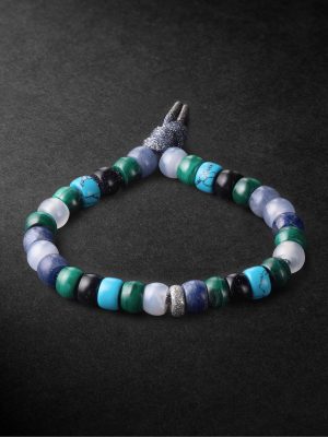 Portofino Forte Beads White Gold Multi-Stone Bracelet Portofino Forte Beads White Gold Multi-Stone Bracelet