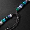 Portofino Forte Beads White and Blackened Gold Multi-Stone Necklace - BK Portofino Forte Beads White and Blackened Gold Multi-Stone Necklace - BK