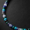 Portofino Forte Beads White and Blackened Gold Multi-Stone Necklace - CU Portofino Forte Beads White and Blackened Gold Multi-Stone Necklace - CU