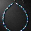 Portofino Forte Beads White and Blackened Gold Multi-Stone Necklace Portofino Forte Beads White and Blackened Gold Multi-Stone Necklace