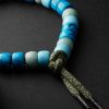 Mykonos Forte Beads Blackened Gold Multi-Stone Bracelet - BK Mykonos Forte Beads Blackened Gold Multi-Stone Bracelet - BK