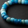 Mykonos Forte Beads Blackened Gold Multi-Stone Bracelet - CU Mykonos Forte Beads Blackened Gold Multi-Stone Bracelet - CU