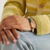 Hamptons Forte Beads Blackened Gold Multi-Stone Bracelet - FR