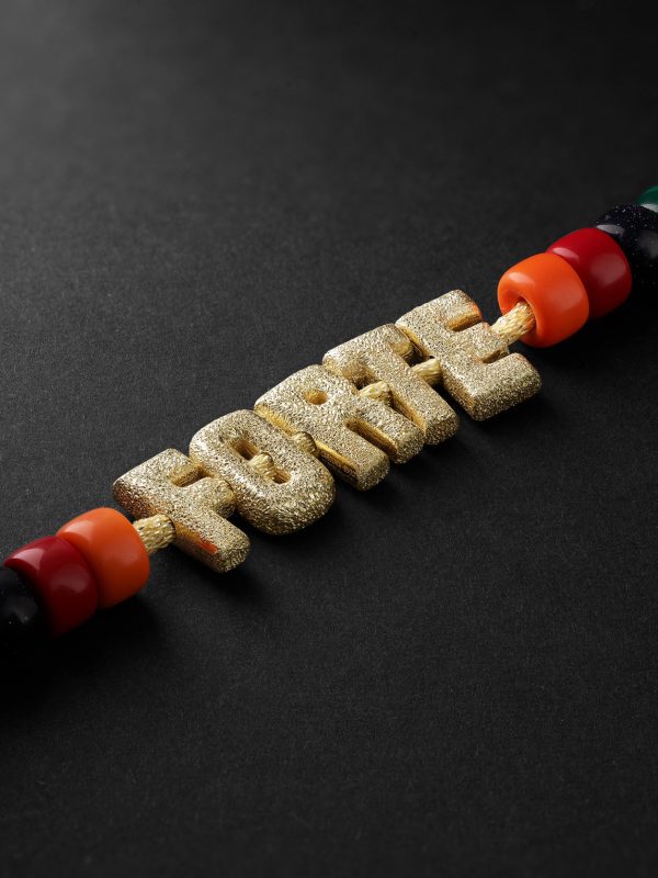 Formentera Forte Beads Gold Multi-Stone Bracelet - CU Formentera Forte Beads Gold Multi-Stone Bracelet - CU