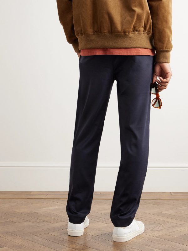Tapered Twill Trousers - BK Tapered Twill Trousers - BK