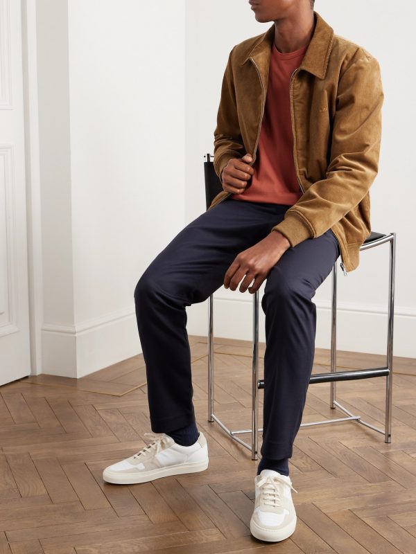 Tapered Twill Trousers - OU Tapered Twill Trousers - OU