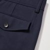 Tapered Pleated Woven Trousers - CU Tapered Pleated Woven Trousers - CU
