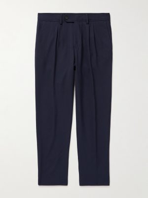 Tapered Pleated Woven Trousers Tapered Pleated Woven Trousers
