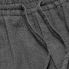 Straight-Leg Checked Cotton-Blend Hopsack Drawstring Trousers - E1 Straight-Leg Checked Cotton-Blend Hopsack Drawstring Trousers - E1