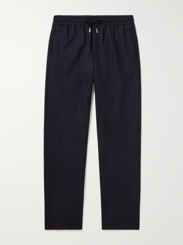Tapered Virgin Wool-Blend Sweatpants Tapered Virgin Wool-Blend Sweatpants