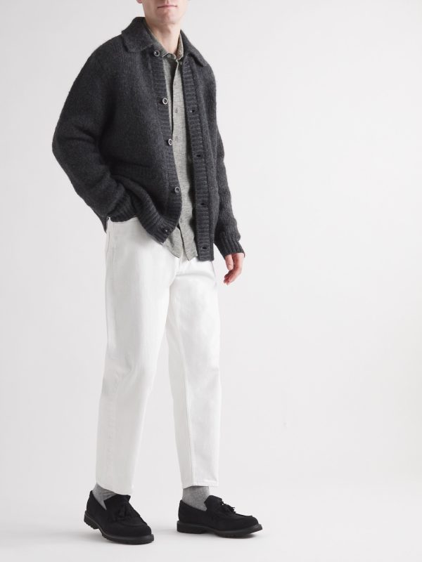 Mélange Organic Cotton-Piqué Shirt - OU Mélange Organic Cotton-Piqué Shirt - OU