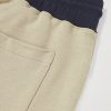 Straight-Leg Colour-Block Cotton-Jersey Drawstring Shorts - CU Straight-Leg Colour-Block Cotton-Jersey Drawstring Shorts - CU