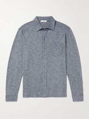 Mélange Organic Cotton-Piqué Shirt Mélange Organic Cotton-Piqué Shirt