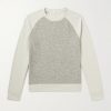 Panelled Cotton-Blend Sweatshirt Panelled Cotton-Blend Sweatshirt
