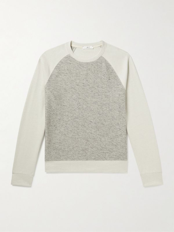 Panelled Cotton-Blend Sweatshirt Panelled Cotton-Blend Sweatshirt