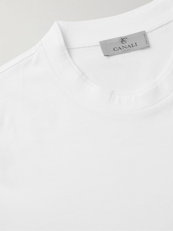 Slim-Fit Mercerised Cotton-Jersey T-Shirt - CU Slim-Fit Mercerised Cotton-Jersey T-Shirt - CU