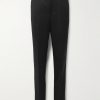 Hampton Slim-Fit Grosgrain-Trimmed Wool-Twill Tuxedo Trousers