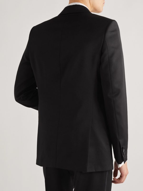 Hampton Wool Tuxedo Jacket - BK